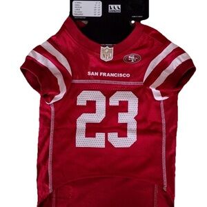 NFL 49ers San Francisco McCaffrey Dog Jersey